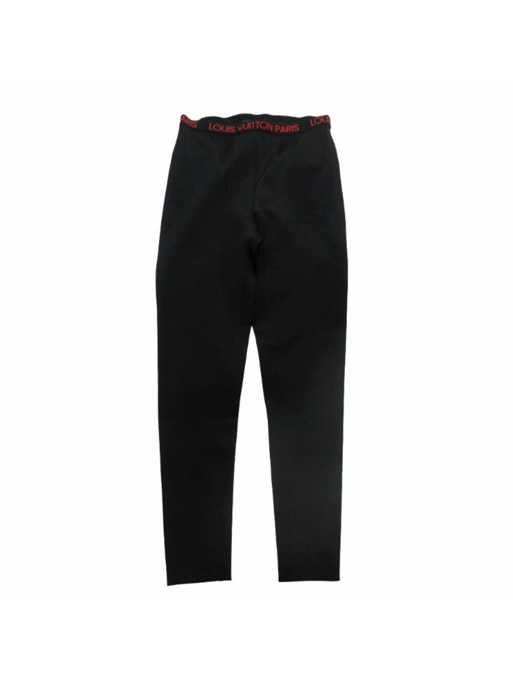 Louis Vuitton Pants Logo Leggings Stretch Jersey Training Wear Black